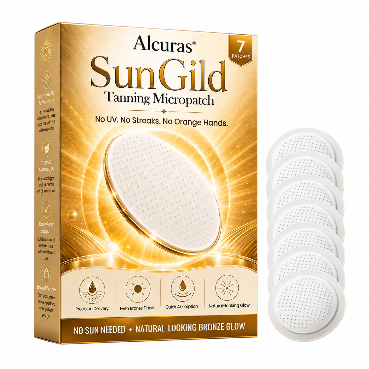 Alcuras® SunGild Glow Patch