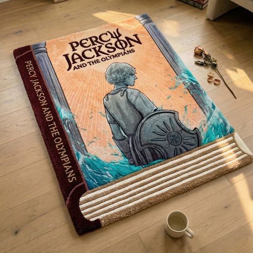 Alcuras® Handcrafted "Percy" Book Rug