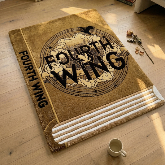Alcuras® Handcrafted "Fourth" Book Rug