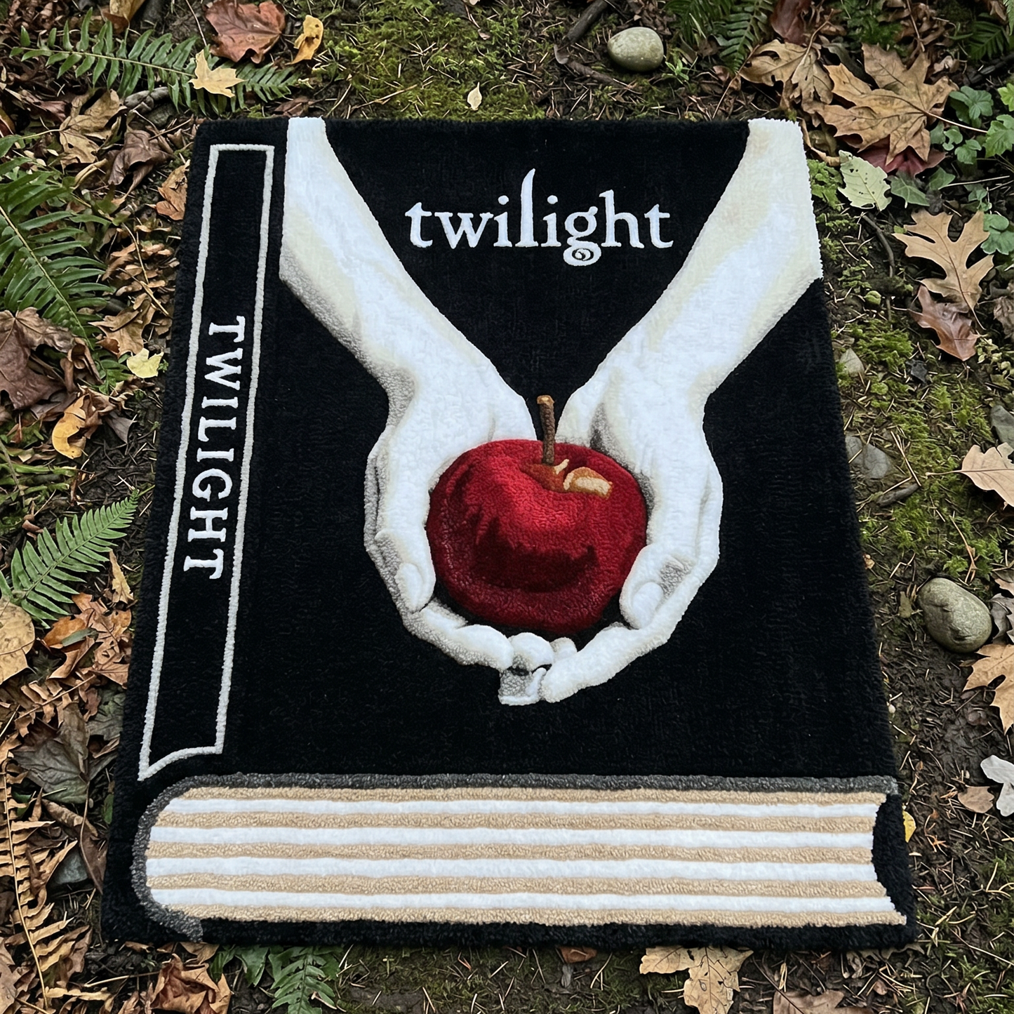 Alcuras® Handcrafted "Twilights" Book Rug