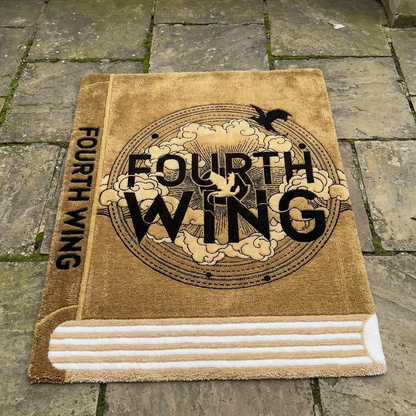 Alcuras® Handcrafted "Fourth" Book Rug